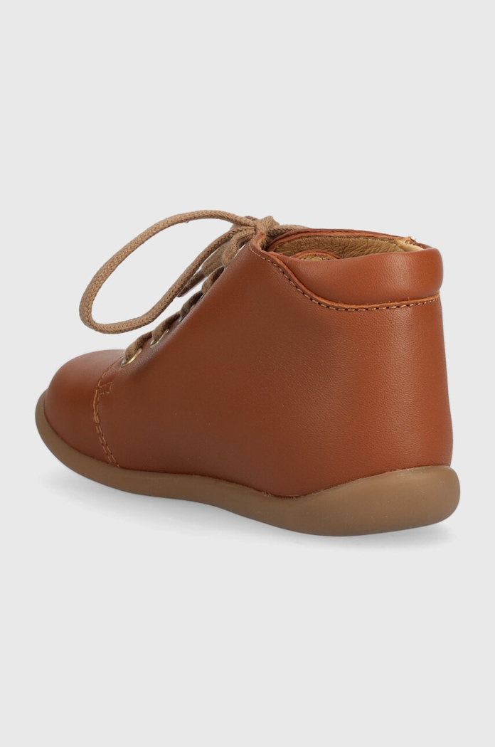 Fete Pom D'api incaltaminte din piele pentru copii STAND-UP FLY P1AFBP0401.24.25 maro