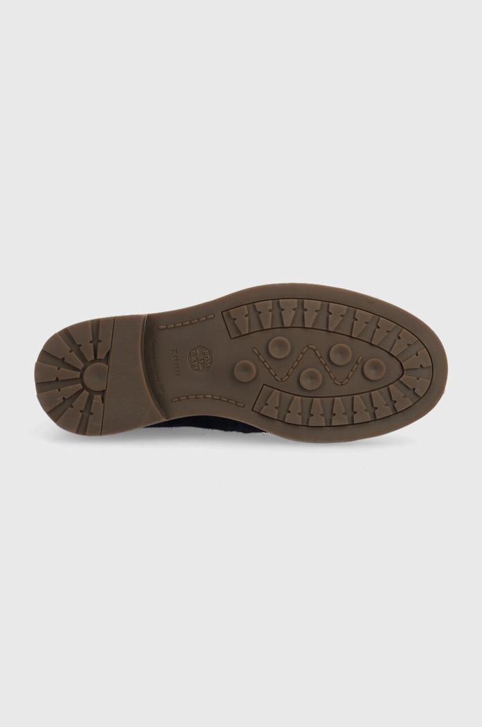 Pom D'api gyerek bokacsizma velúrból SISTER BOOTS P1EFDZ0401.31.34 sötétkék