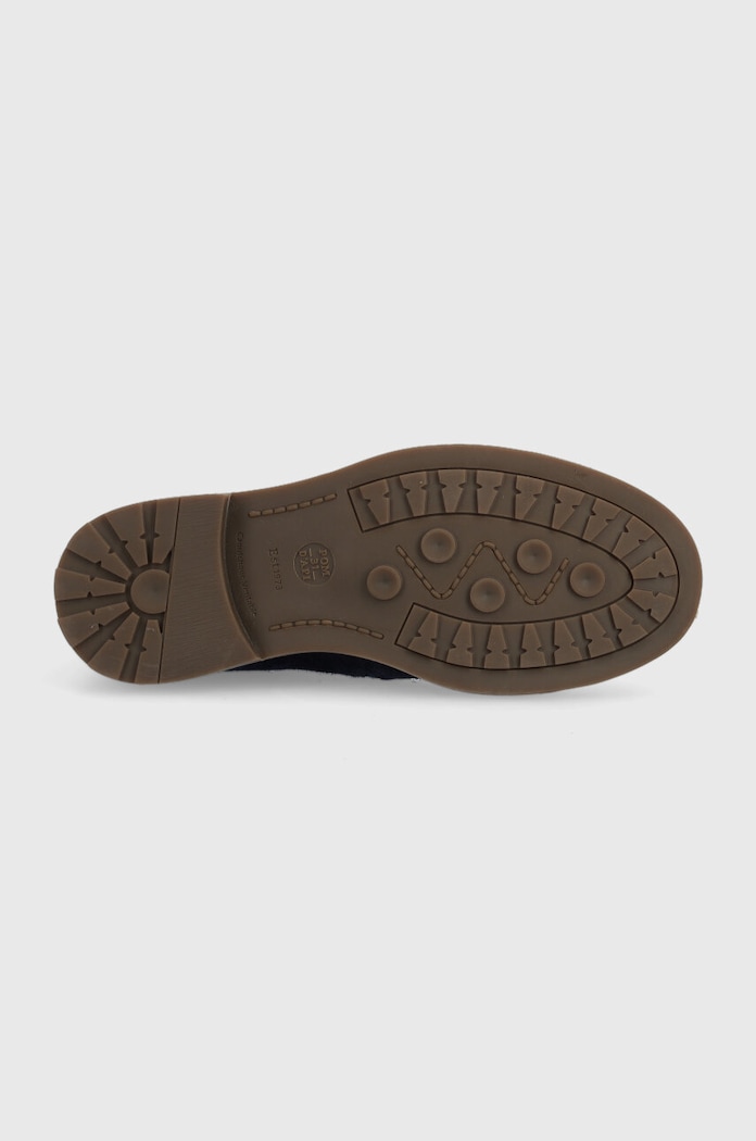 Pom D'api gyerek bokacsizma velúrból SISTER BOOTS P1EFDZ0401.31.34 sötétkék
