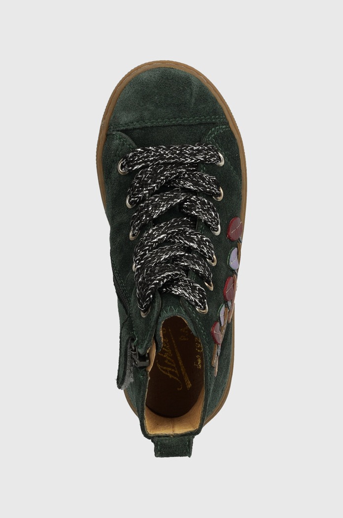 Pom D'api adidasi de piele intoarsa pentru copii SWAG TENDER verde P1QFDZ0403.24.27