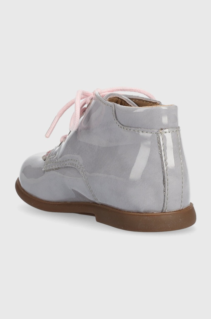 Fete Pom D'api incaltaminte din piele pentru copii NIOUPI NEW MEX P1ZCEV0402 violet