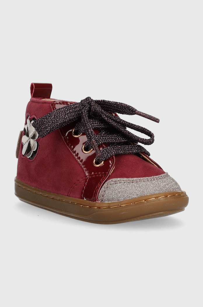Παιδικά κλειστά παπούτσια Shoo Pom P4ASAP0401 μπορντό AW23