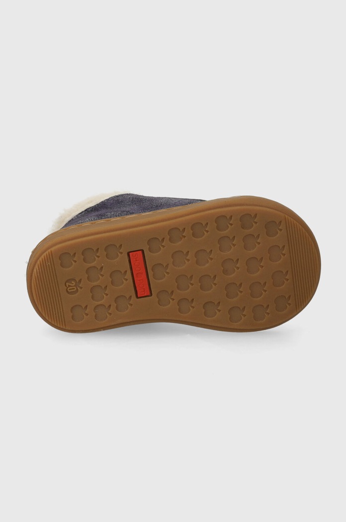 Παιδικά sneakers σουέτ Shoo Pom P4BIAY0404 σκούρο μπλε