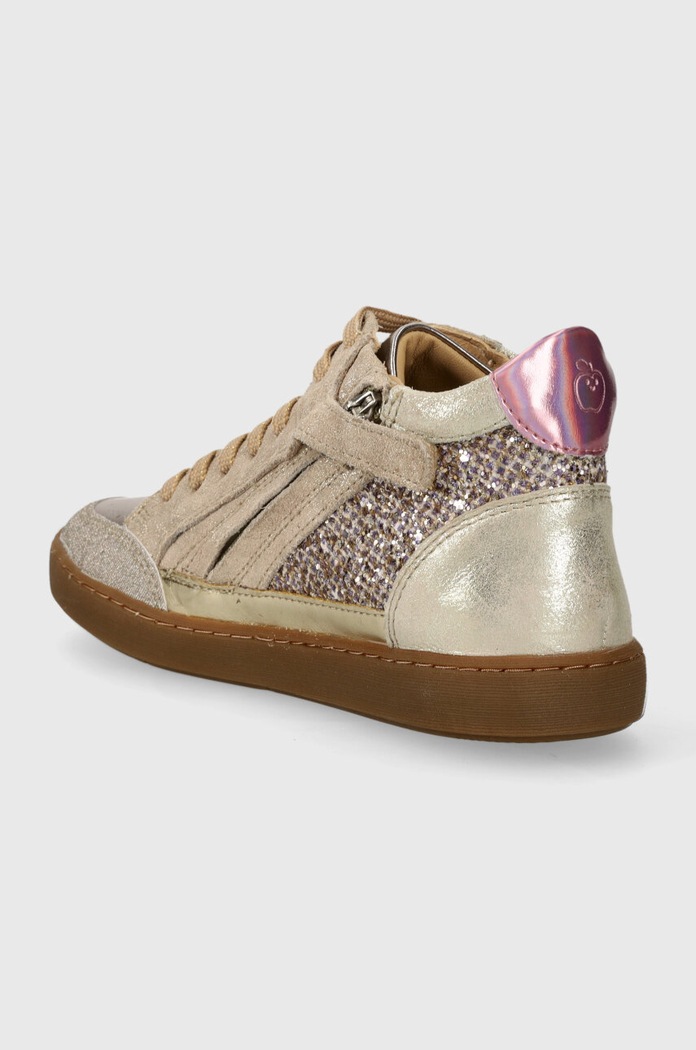 Dziewczynka Shoo Pom sneakersy dziecięce P4KEBP0401.28.34 beżowy