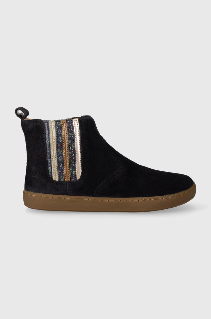 Dječje gležnjače od brušene kože Shoo Pom na patentni zatvarač mornarsko plava P4KNDW0401.33.34