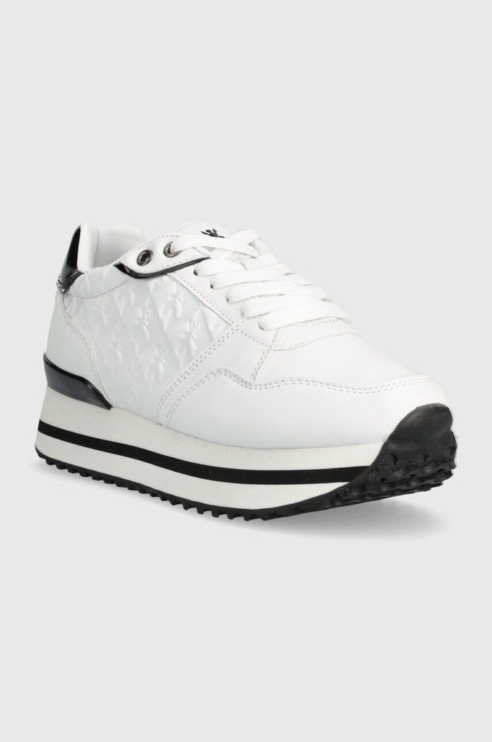 Patrizia Pepe Girl sneakersy PPJ766.35.41 biały AW23