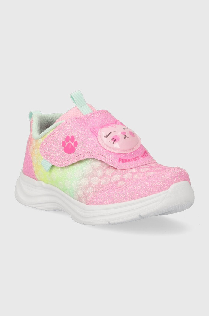Момиче Детски маратонки Skechers GLIMMER KICKS 302698N розов