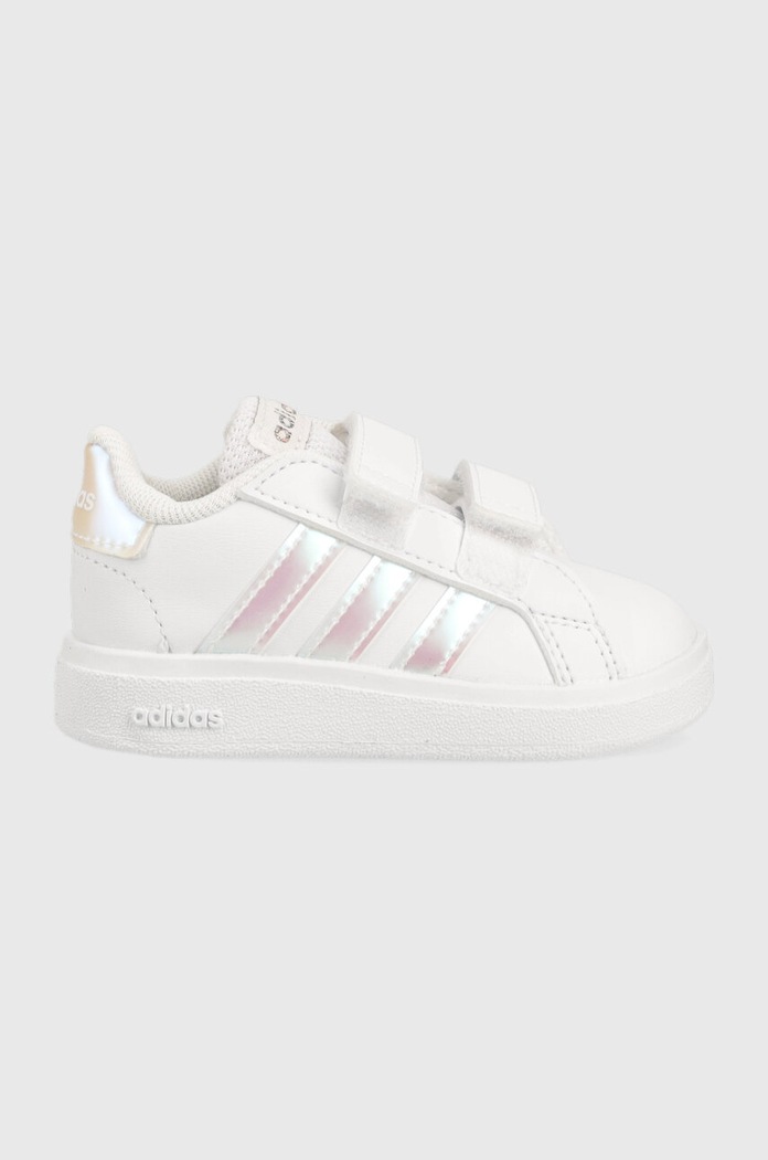 Detské tenisky adidas GRAND COURT 2. suchý zips biela GY2328