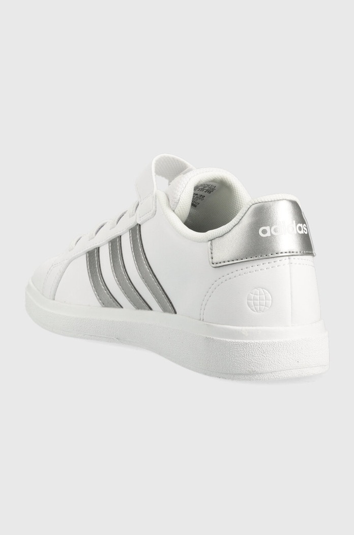 Deklice Otroške superge adidas GRAND COURT GW6516 bela