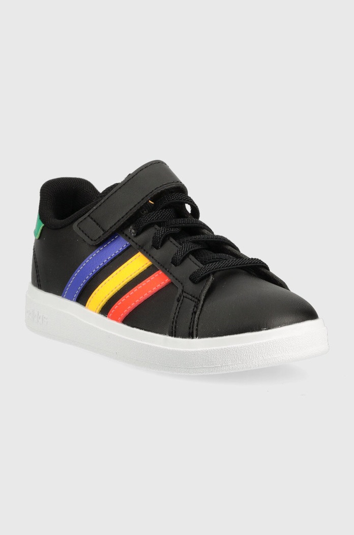 adidas sneakersy dziecięce GRAND COURT 2. EL HP8914 czarny AW23