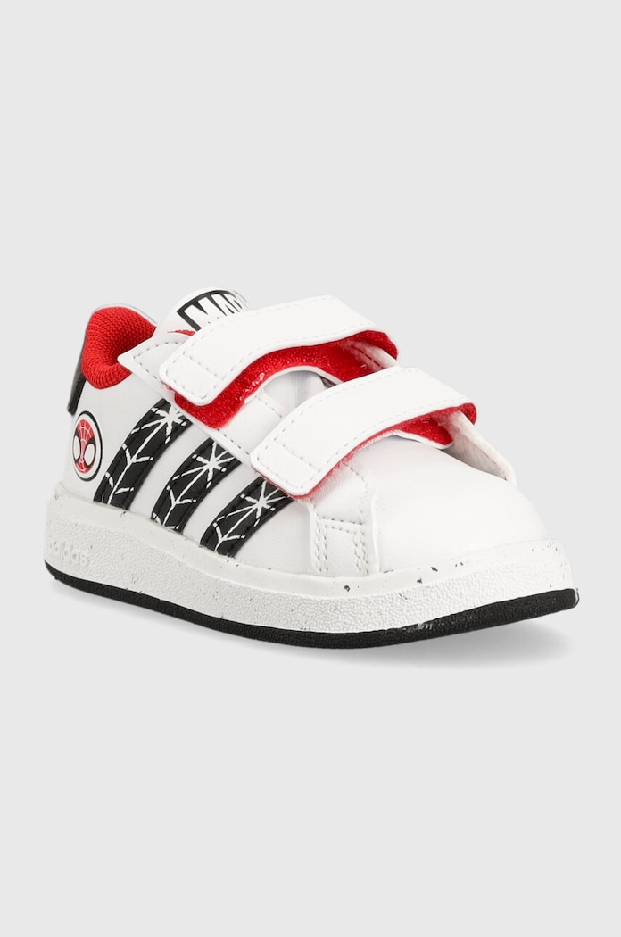 Dětské sneakers boty adidas GRAND COURT Spider-man IF9893 bílá AW25