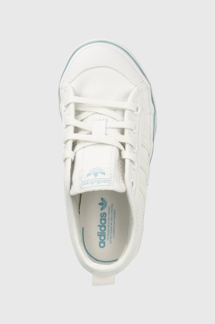 adidas Originals tenisówki dziecięce NIZZA PLATFORM C biały IF5143
