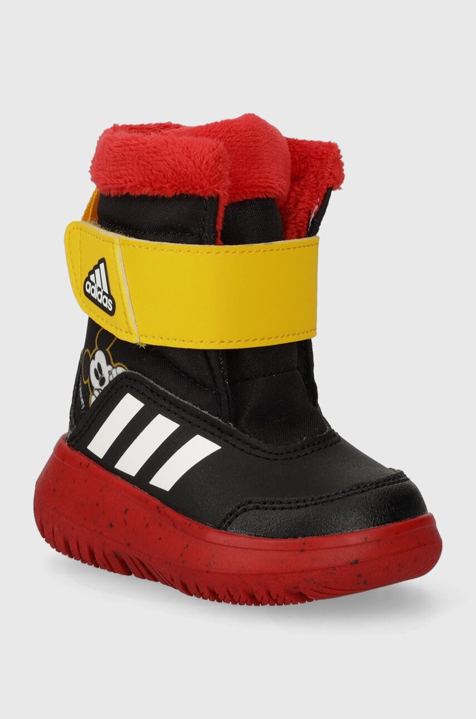 Dětské sněhule adidas Winterplay Mickey I IG7190 černá AW23