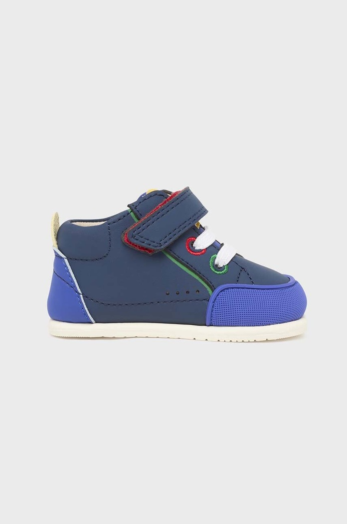 Mayoral sneakersy dziecięce imitacja skóry licowej granatowy 42419.52A.Baby