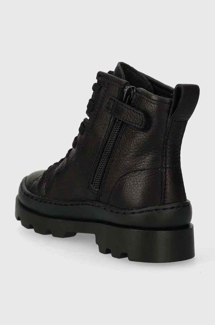 Chłopiec Camper buty zimowe dziecięce skórzane Brutus Kids K900179.27 czarny