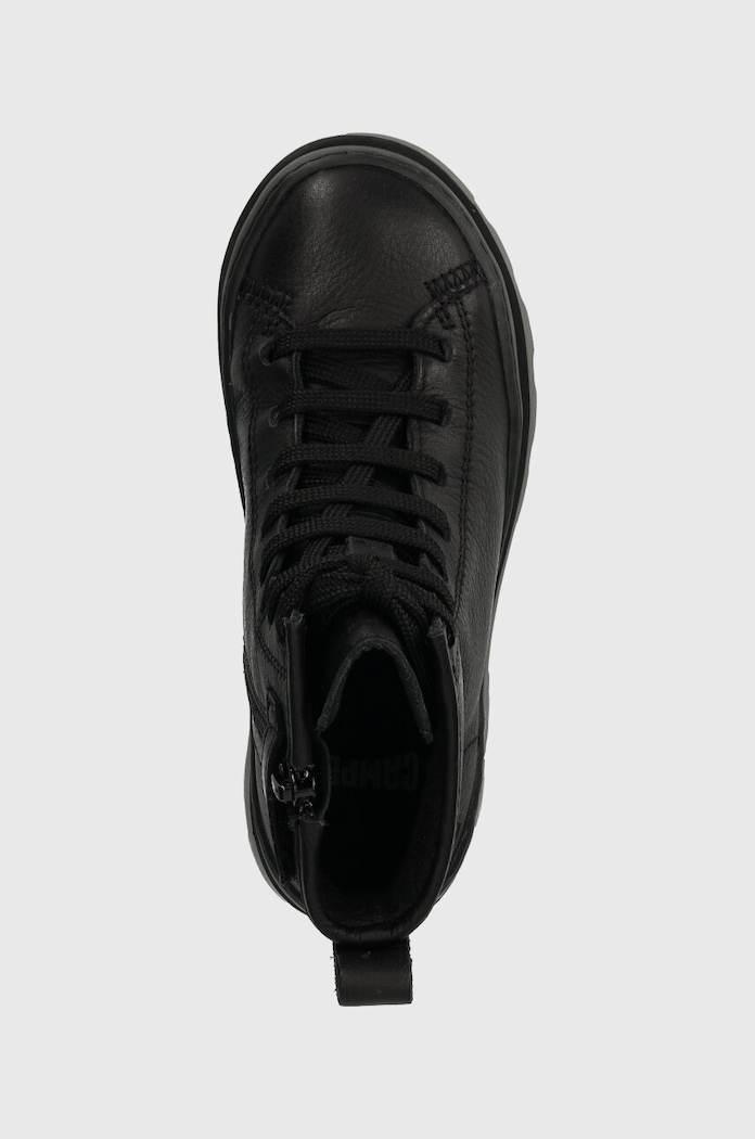 Camper buty zimowe dziecięce skórzane Brutus Kids czarny K900179.27