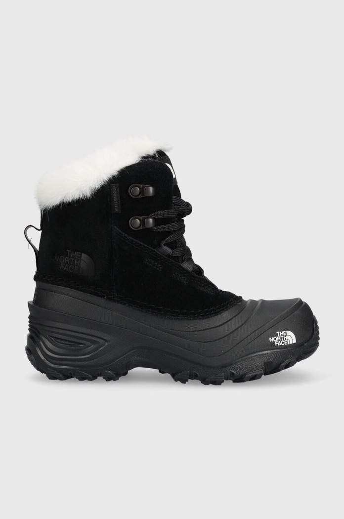The North Face buty zimowe dziecięce Y SHELLISTA V LACE WP ocieplane czarny NF0A7W5X