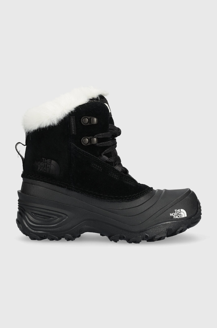 The North Face buty zimowe dziecięce Y SHELLISTA V LACE WP ocieplane czarny NF0A7W5X