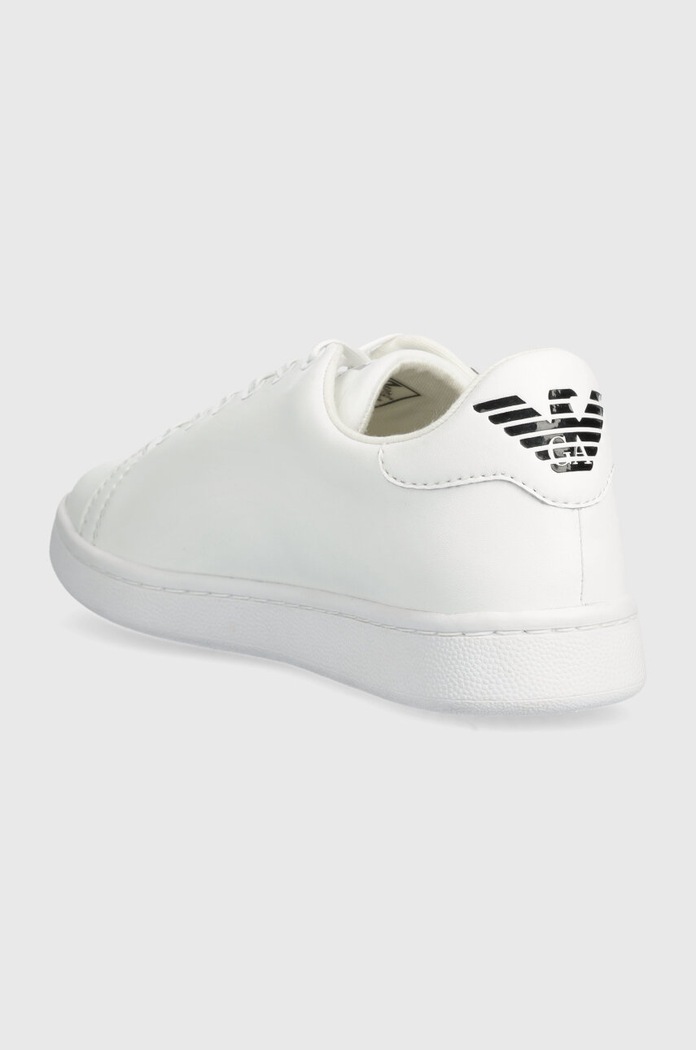 Fiú EA7 Emporio Armani gyerek bőr sportcipő XSX101.XOT46 fehér