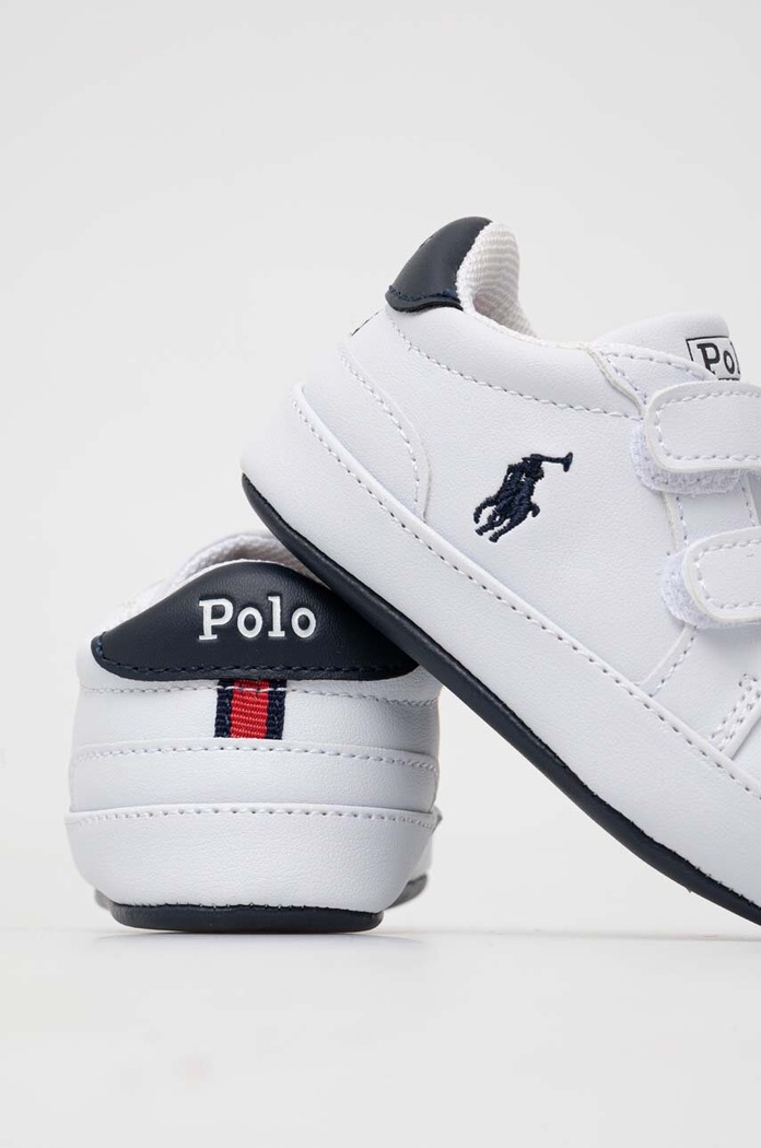 Deklice Čevlji za dojenčka Polo Ralph Lauren RL100731 bela