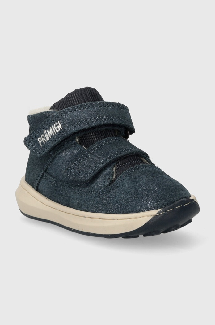 Primigi półbuty zamszowe dziecięce 4900744 niebieski AW23