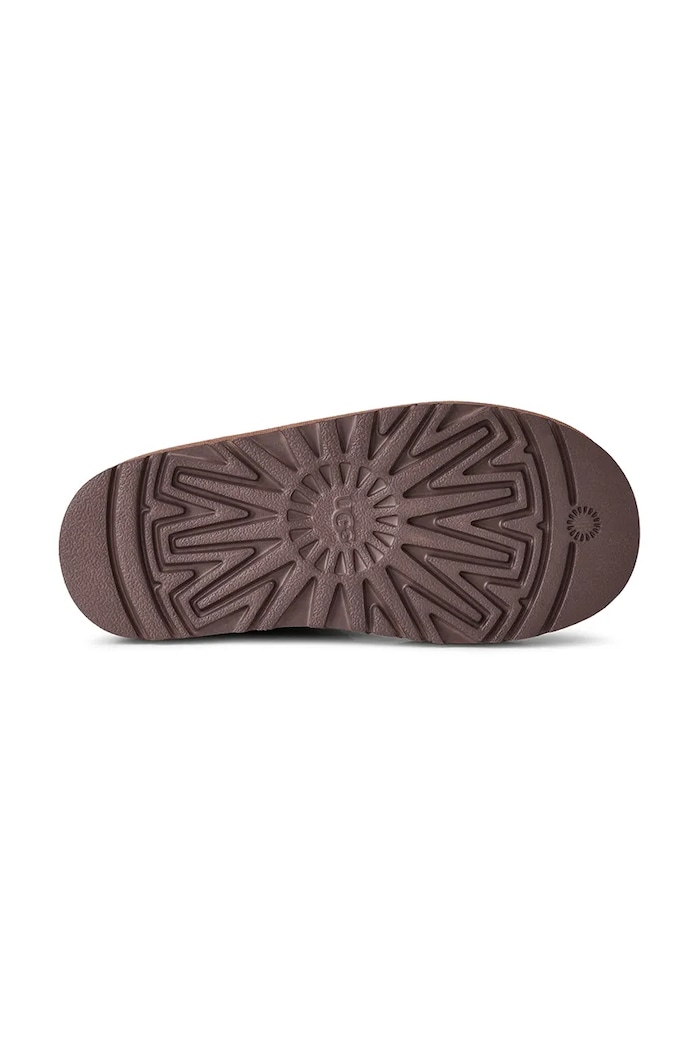 UGG gyerek hócipő velúrból CLASSIC MINI PLATFORM 1143700K