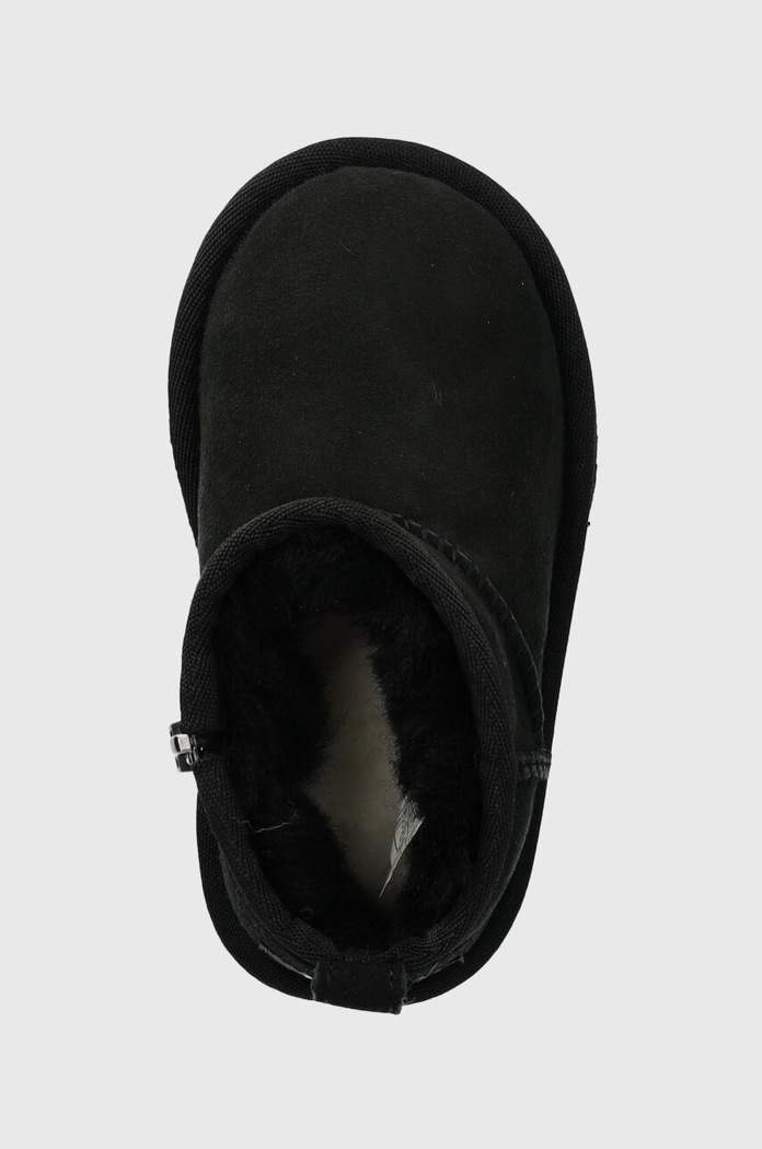 Дитячі замшеві чоботи UGG T CLASSIC ULTRA MINI чорний 1130750T