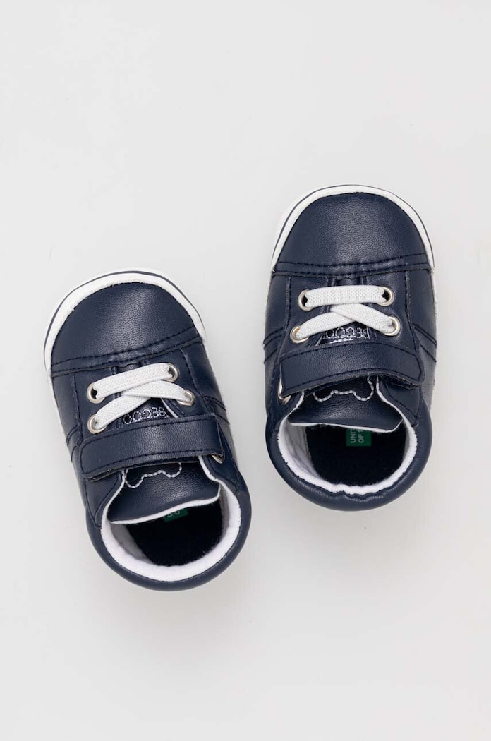Πάνινα παπούτσια United Colors of Benetton σκούρο μπλε 8H6DAD00A.W.SEASONAL