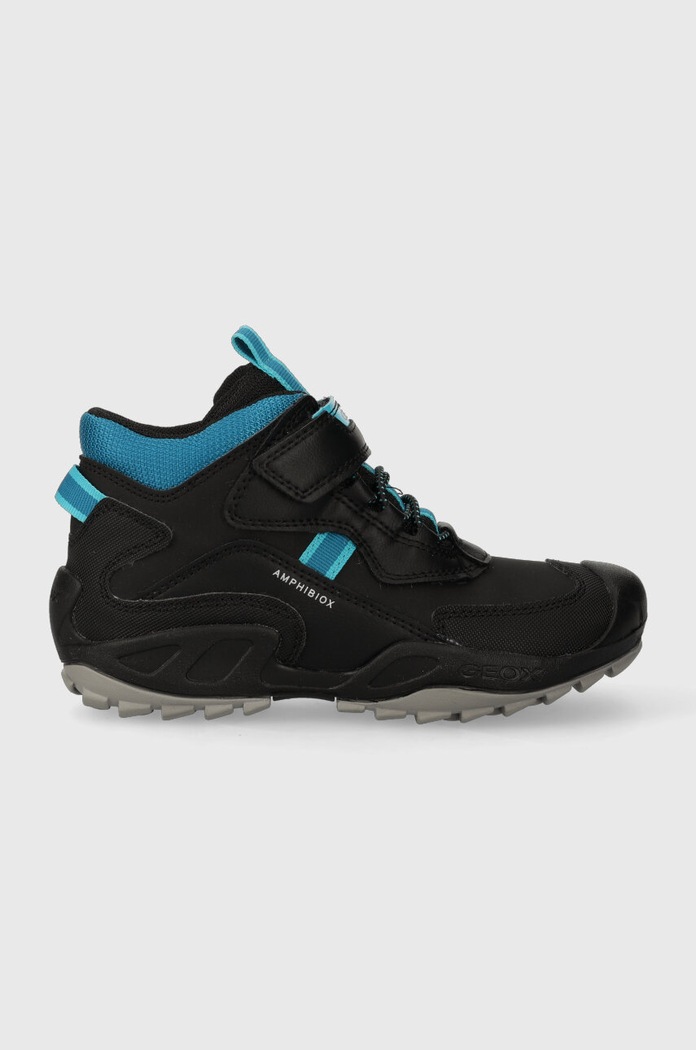 Geox buty zimowe dziecięce imitacja skóry licowej czarny J261WB.050BU.28.35