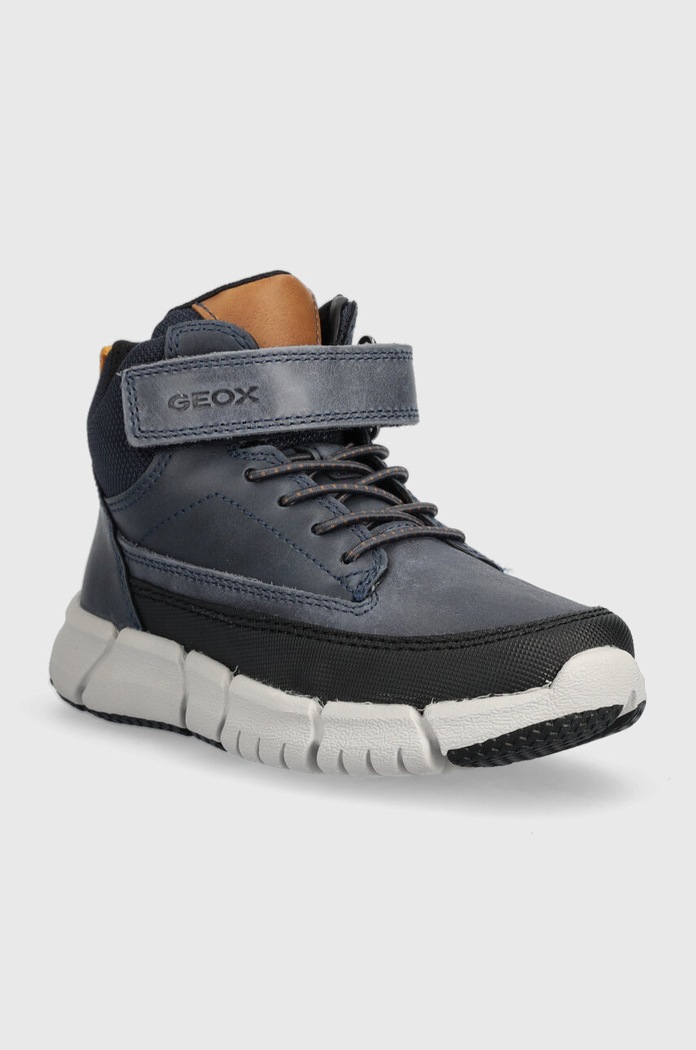 Παιδικές χειμερινές μπότες Geox J369BA.0CLFU.28.35 σκούρο μπλε AW25