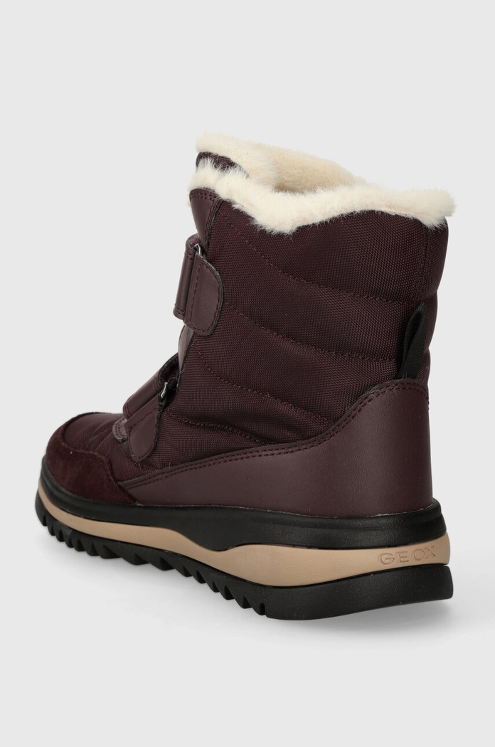 BIMBA Geox scarpe invernali bambini J36EWB 054FU J ADELHIDE B AB J36EWB.054FU.36.39 granata