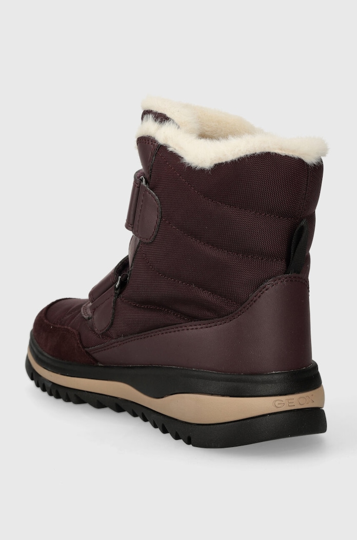 BIMBA Geox scarpe invernali bambini J36EWB 054FU J ADELHIDE B AB J36EWB.054FU.36.39 granata