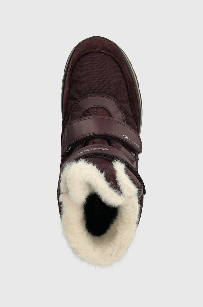 Geox scarpe invernali bambini J36EWB 054FU J ADELHIDE B AB granata J36EWB.054FU.36.39