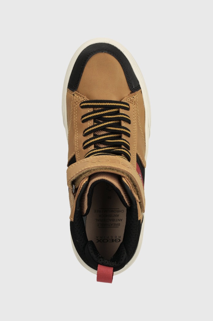 Παιδικά sneakers Geox καφέ J26HAA.0MEFU.36.39