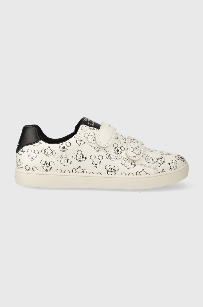 Geox sneakersy dziecięce x Disney imitacja skóry licowej biały J36EUG.00004.28.35
