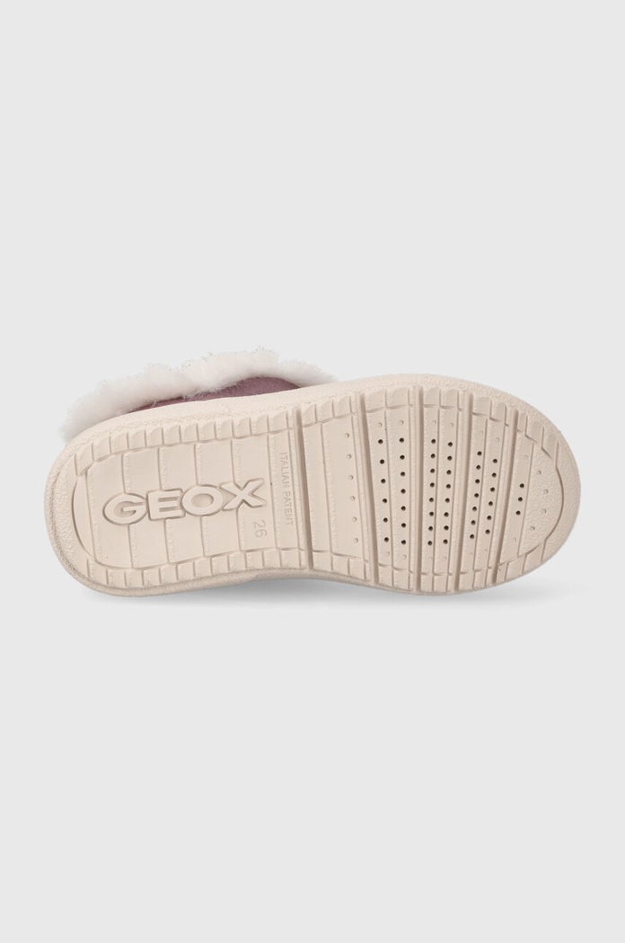 Dětské zimní boty Geox J36HUD 000AU J THELEVEN J36HUD.000AU.24.27 fialová