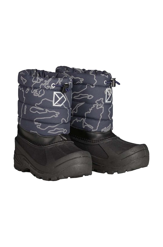 Detské snehule Didriksons LUMI KIDS BOOTS 504909 tmavomodrá AW25