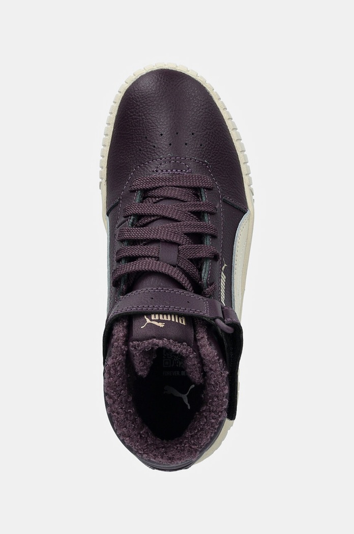 Detské tenisky Puma Carina 2.0 Mid WTR Jr fialová 387380