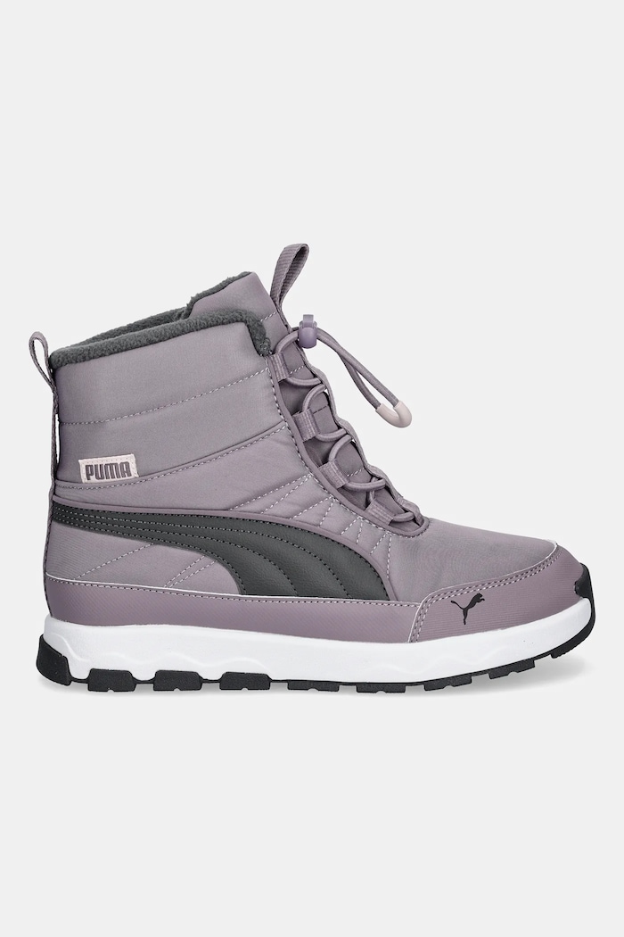 Detské zimné topánky Puma Evolve Boot Jr 392644 fialová AW25