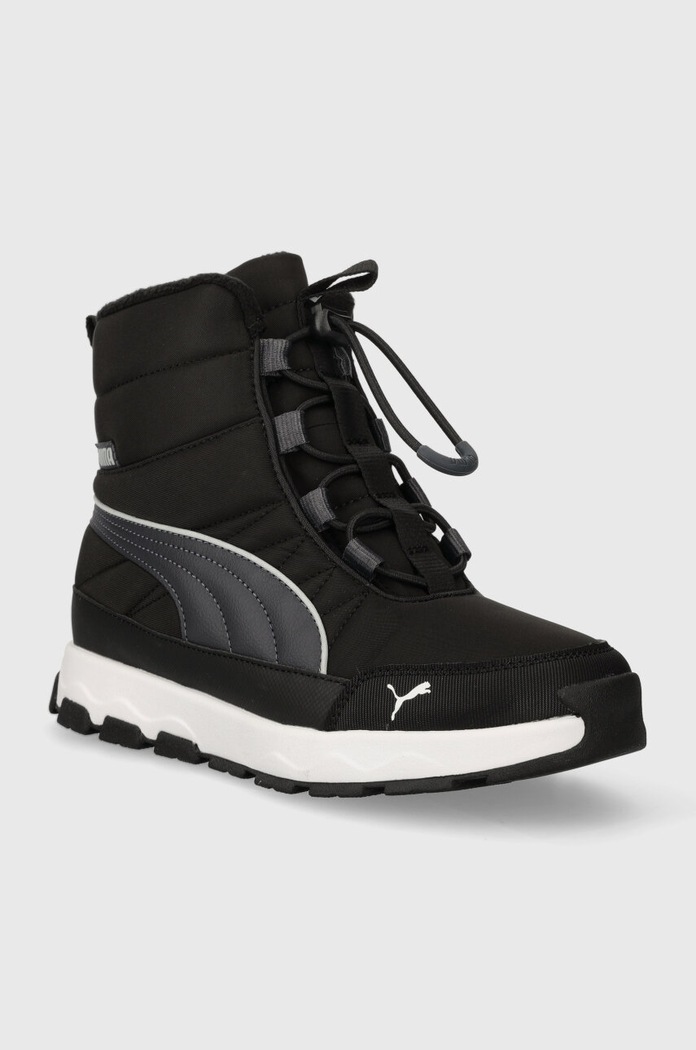 Otroški zimski škornji Puma Evolve Boot Jr 392644 črna AW25