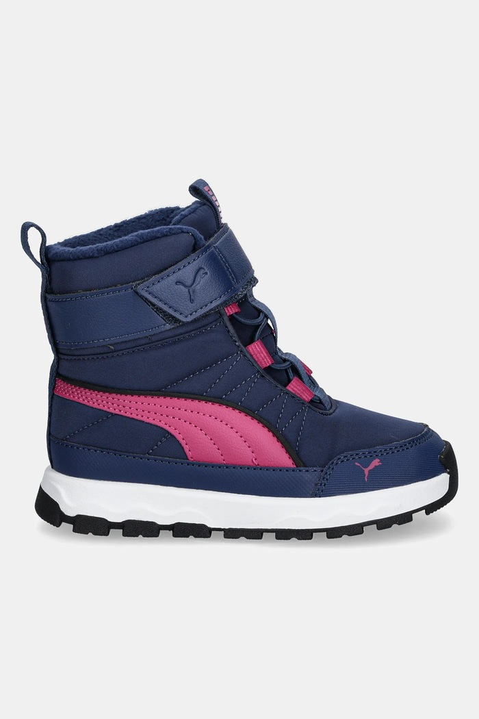 Παιδικές μπότες χιονιού Puma Evolve Boot AC+ PS 392645 σκούρο μπλε AW25