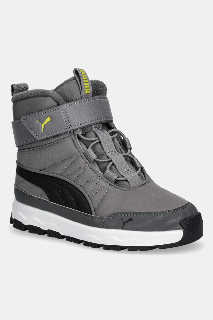 Puma śniegowce dziecięce Evolve Boot AC+ PS ocieplane szary 392645