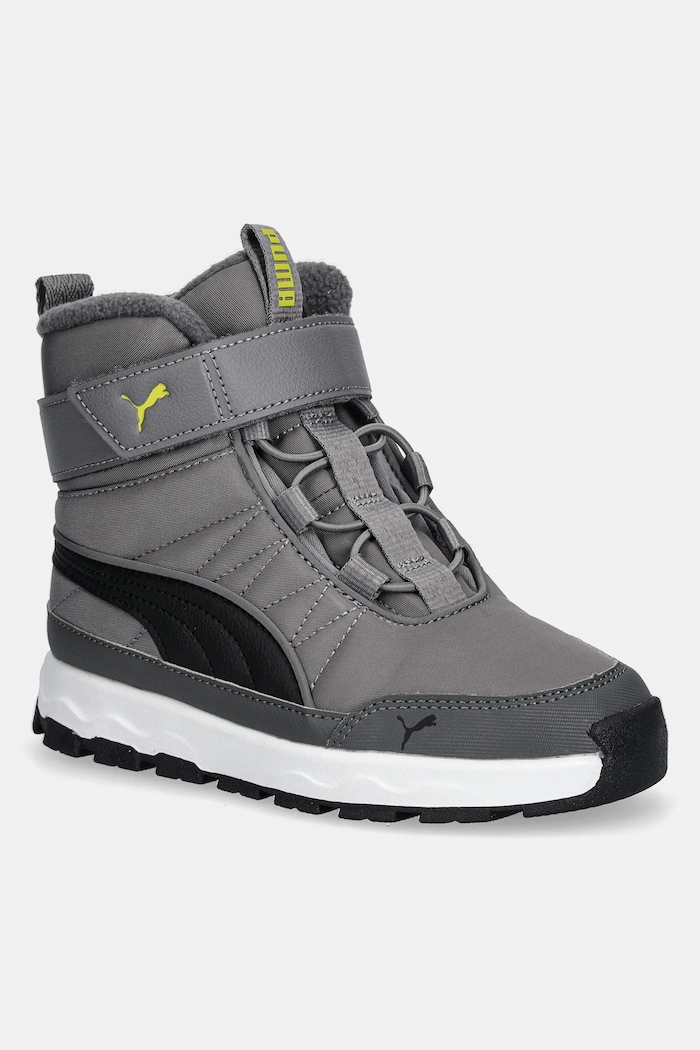 Puma śniegowce dziecięce Evolve Boot AC+ PS ocieplane szary 392645