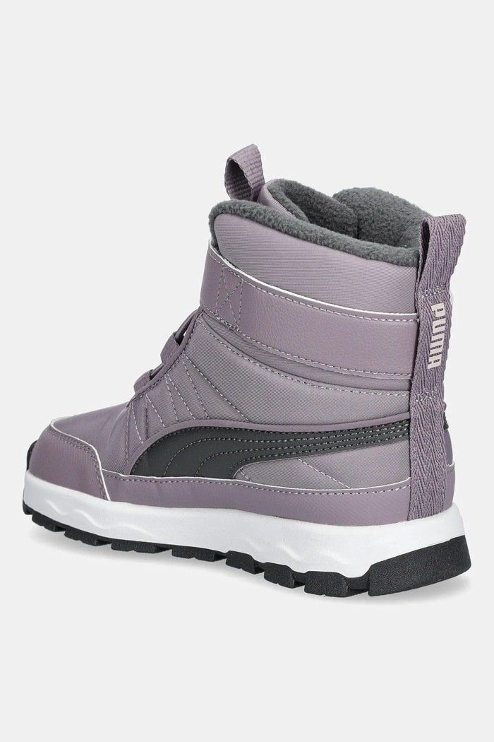 Chlapec Detské snehule Puma Evolve Boot AC+ PS 392645 fialová