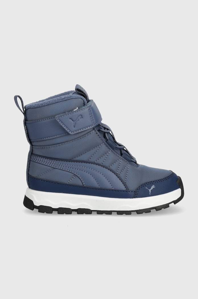 Puma cizme de iarna copii Evolve Boot AC+ PS textil albastru 392645