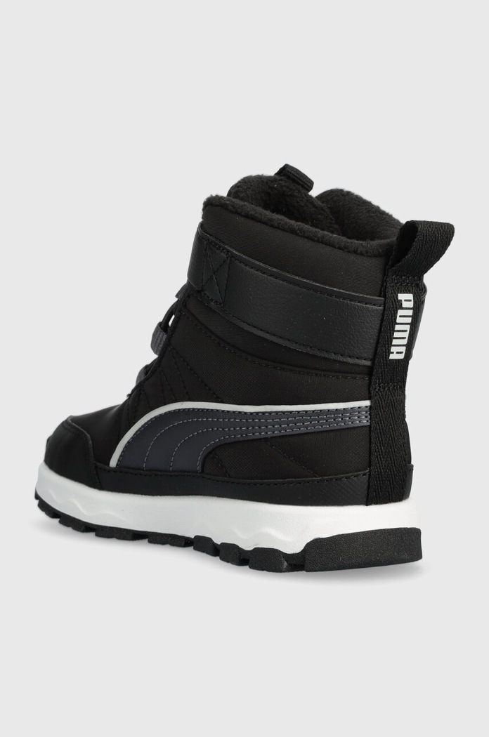 Băieți Puma cizme de iarna copii Evolve Boot AC+ PS 392645 negru