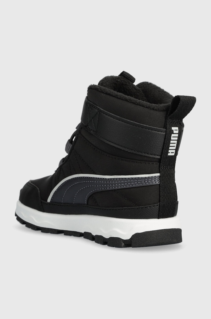 Băieți Puma cizme de iarna copii Evolve Boot AC+ PS 392645 negru