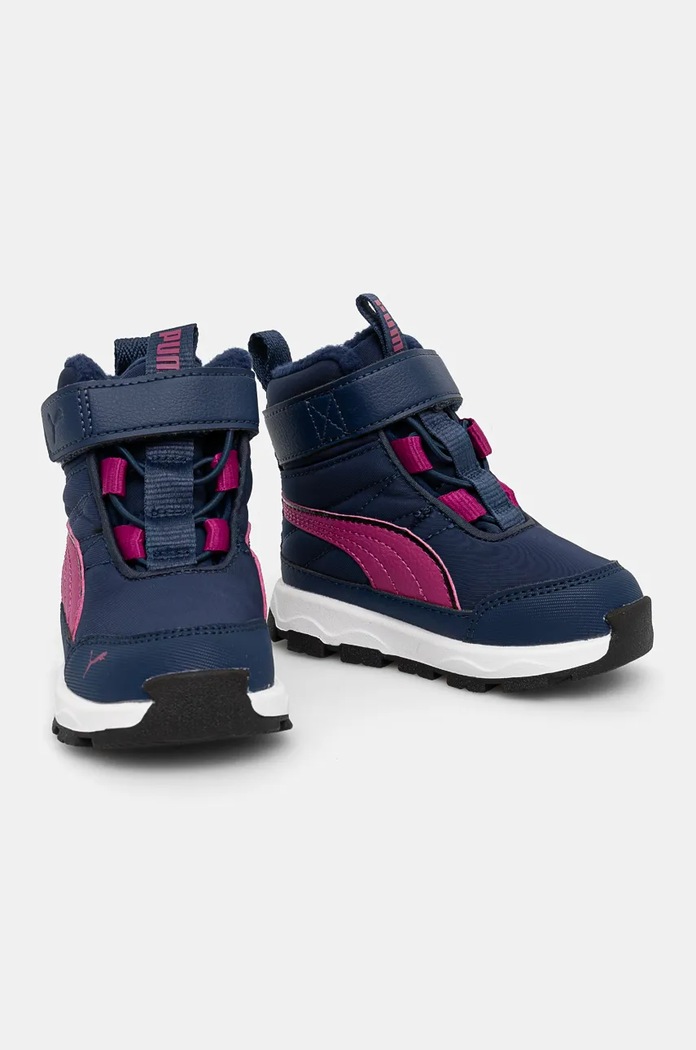 Детски зимни обувки Puma Evolve Boot AC+ Inf с изолация тъмносин 392646