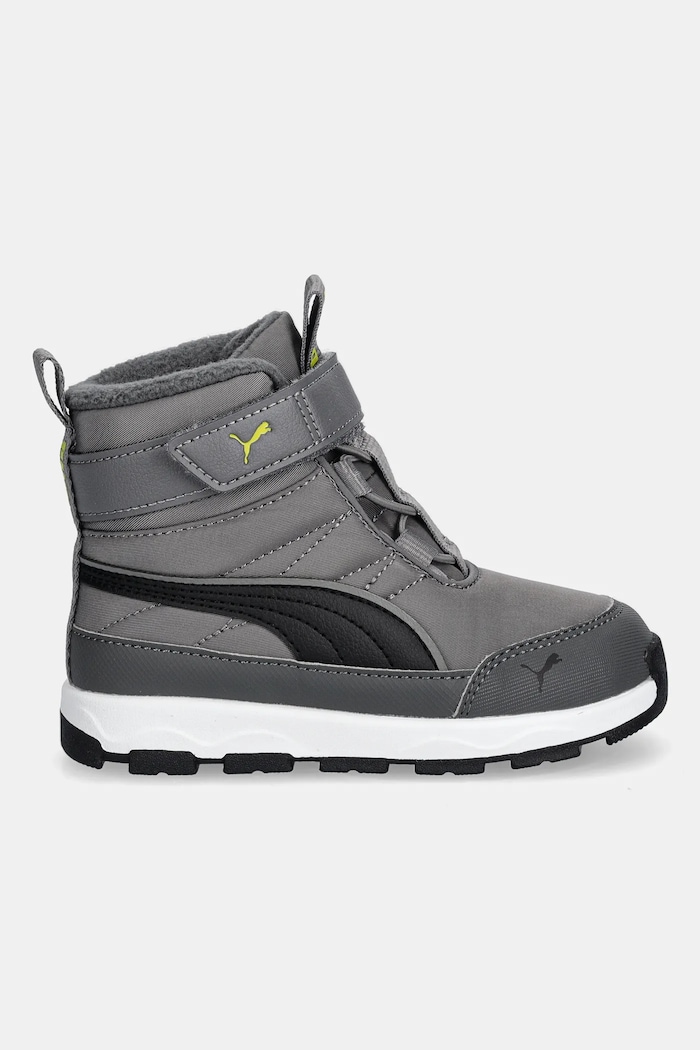 Detské zimné topánky Puma Evolve Boot AC+ Inf 392646 sivá AW25