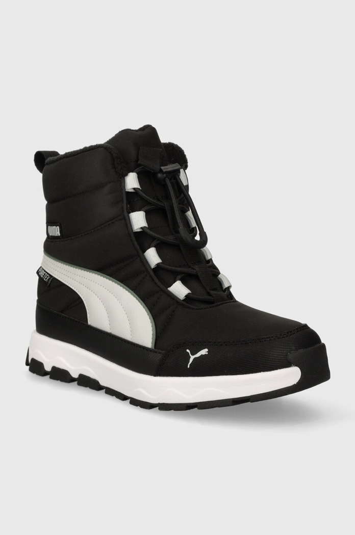 Dječje zimske čizme Puma Evolve Boot Puretex Jr 392647 crna AW23